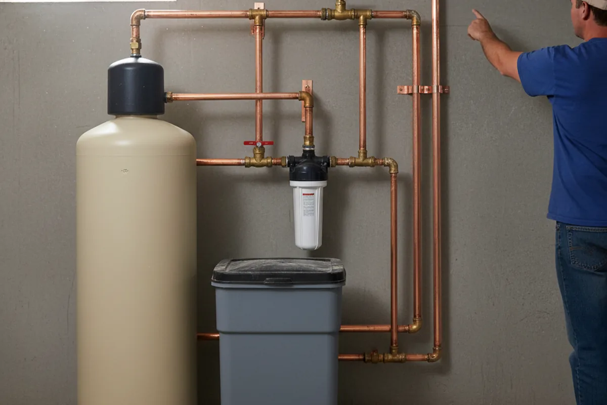 Whole-house water treatment system installed in West Harwich